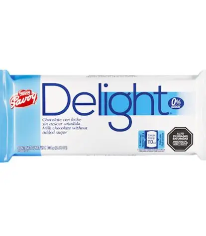 DELIGHT CHOCOLATE SIN AZUCAR 